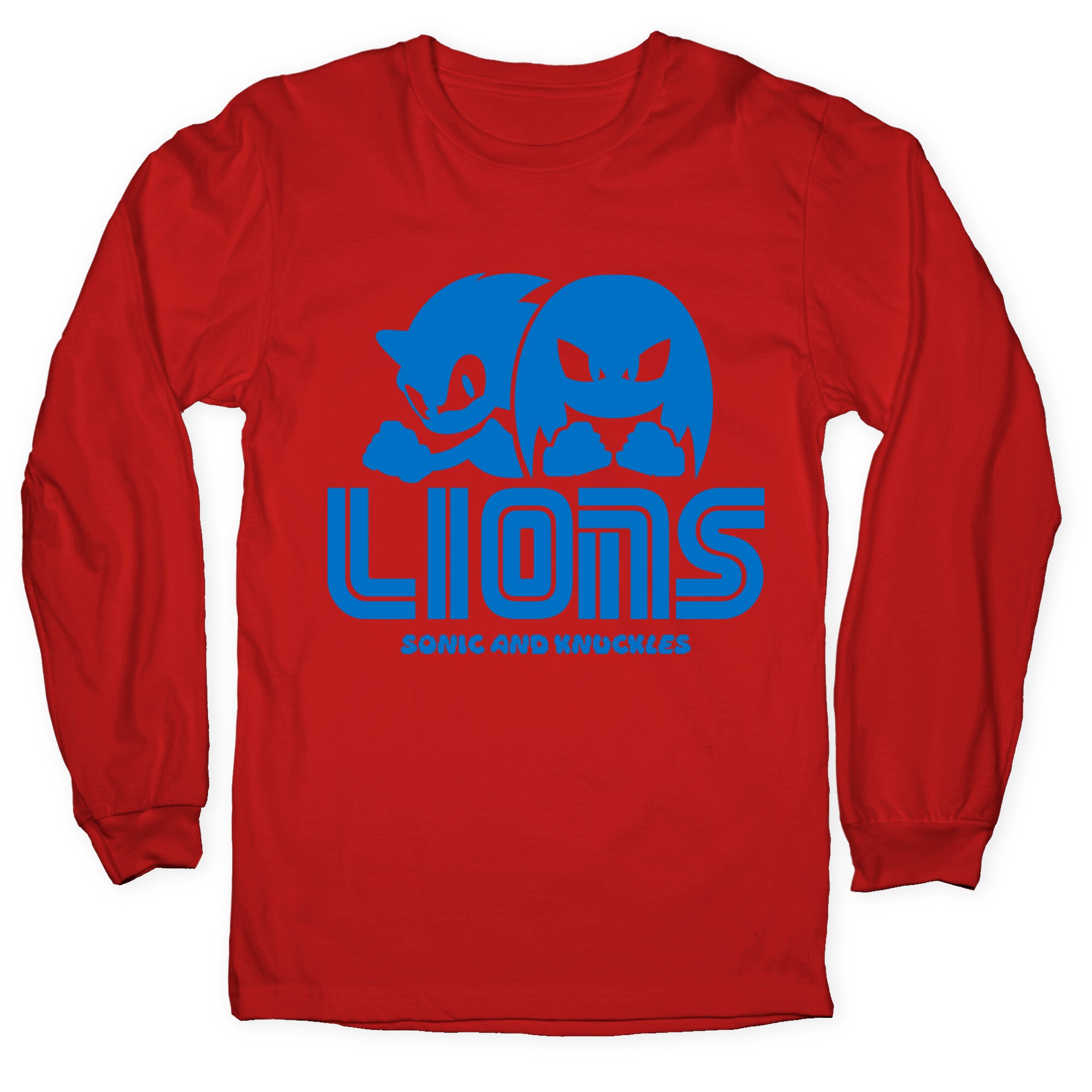 Sonic and Knuckles Lions Longsleeve Tee